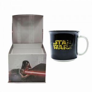 CANECA TOM MODELO STAR WARS EM CERÂMICA 350ML REF: 10025160 CANECA TOM MODELO STAR WARS EM CERÂMICA 350ML REF: 10025160