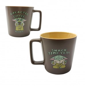 CANECA BUCK MODELO BABY YODA COFFEE EM CERÂMICA 400ML REF: 10025202 CANECA BUCK MODELO BABY YODA COFFEE EM CERÂMICA 400ML REF: 10025202