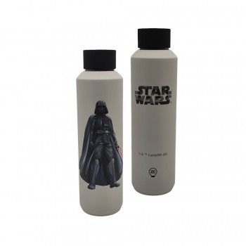 GARRAFA MODELO DARTH VADER EM INOX 600ML REF: 10072573 GARRAFA MODELO DARTH VADER EM INOX 600ML REF: 10072573