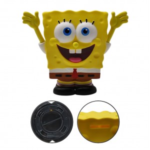 COFRE 3D MODELO BOB ESPONJA EM VINIL REF: 10083060 COFRE 3D MODELO BOB ESPONJA EM VINIL REF: 10083060