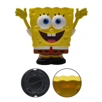 COFRE 3D MODELO BOB ESPONJA EM VINIL REF: 10083060 COFRE 3D MODELO BOB ESPONJA EM VINIL REF: 10083060