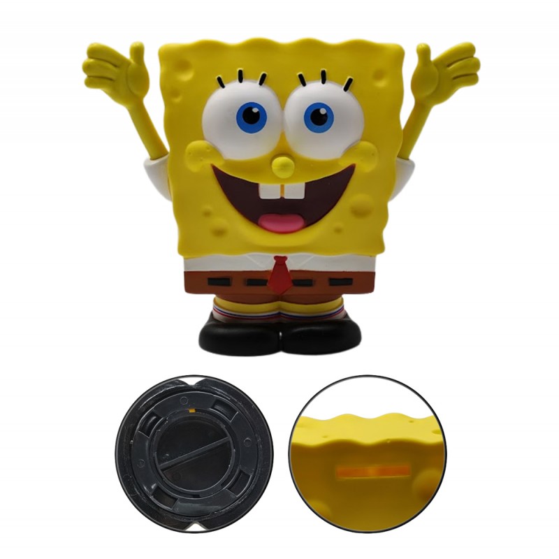COFRE 3D MODELO BOB ESPONJA EM VINIL REF: 10083060 COFRE 3D MODELO BOB ESPONJA EM VINIL REF: 10083060