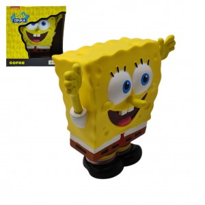 COFRE 3D MODELO BOB ESPONJA EM VINIL REF: 10083060 COFRE 3D MODELO BOB ESPONJA EM VINIL REF: 10083060