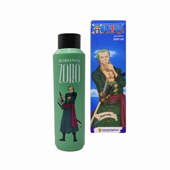 GARRAFA ACQUA MODELO RORONOA ZORO EM INOX 600ML REF: 10072746