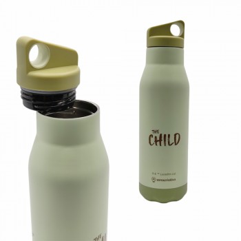 GARRAFA SPACE MODELO THE CHILD EM INOX 600ML REF: 10072751