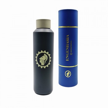 GARRAFA ACQUA PROFISSÕES ENGENHARIA 600ML EM INOX REF: 10072768