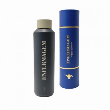 GARRAFA ACQUA PROFISSÕES ENFERMAGEM 600ML EM INOX REF: 10072769
