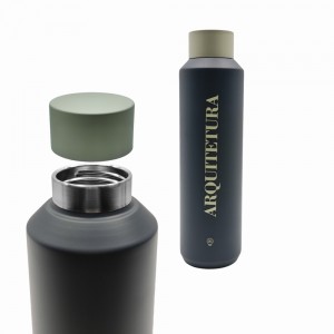 GARRAFA ACQUA PROFISSÕES ARQUITETURA 600ML EM INOX REF: 10072771