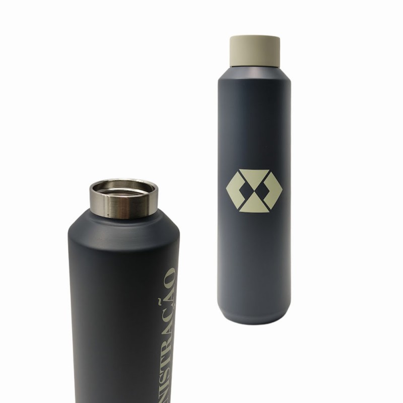 GARRAFA ACQUA PROFISSÕES ADMINISTRAÇÃO 600ML EM INOX REF: 10072772 GARRAFA ACQUA PROFISSÕES ADMINISTRAÇÃO 600ML EM INOX REF: 10072772