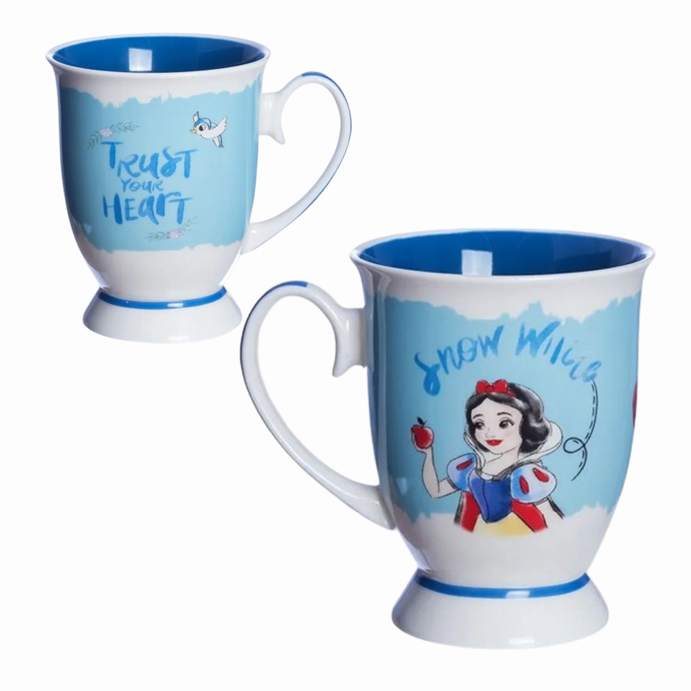 CANECA ROYAL MODELO PRINCESA BRANCA DE NEVE EM CERÂMICA 300ML REF: 10025431