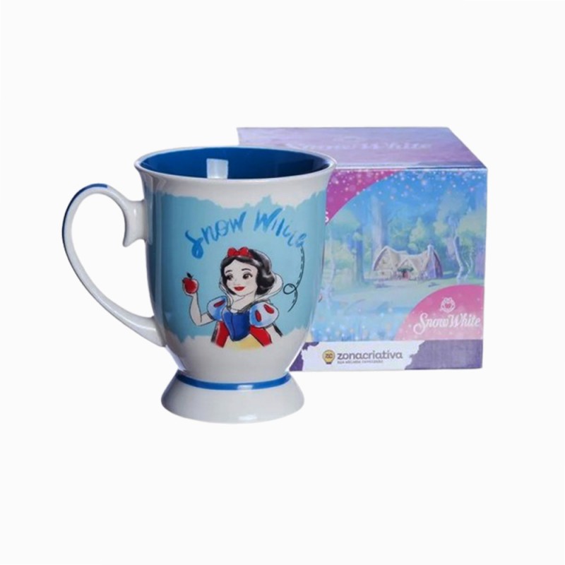 CANECA ROYAL MODELO PRINCESA BRANCA DE NEVE EM CERÂMICA 300ML REF: 10025431 CANECA ROYAL MODELO PRINCESA BRANCA DE NEVE EM CERÂMICA 300ML REF: 10025431