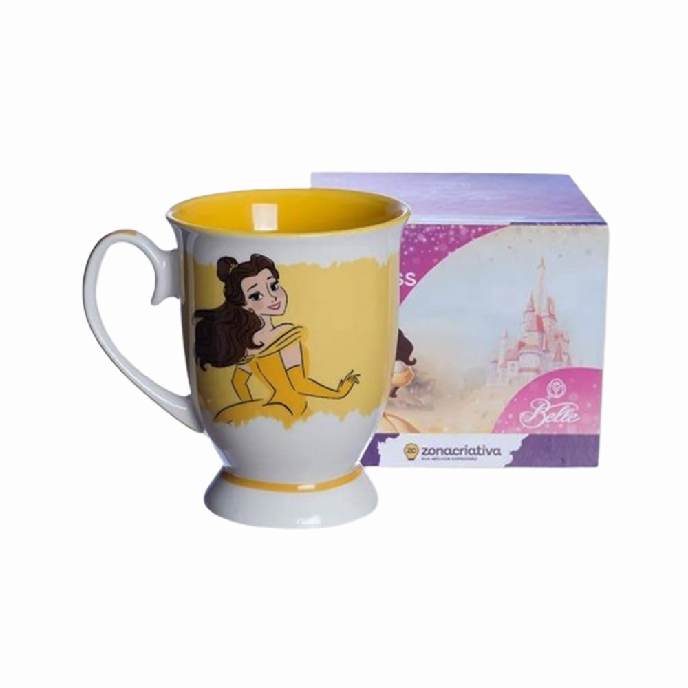 CANECA ROYAL MODELO PRINCESA BELA EM CERÂMICA 300ML REF: 10025433