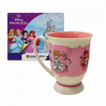 CANECA ROYAL MODELO PRINCESAS EM CERÂMICA 300ML REF: 10025435