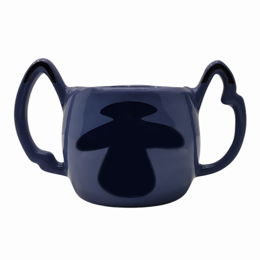 CANECA 3D DUPLA ALÇA MODELO STITCH 450ML EM PORCELANA REF: 10025458 CANECA 3D DUPLA ALÇA MODELO STITCH 450ML EM PORCELANA REF: 10025458