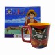 CANECA BUCK MODELO LUFFY EM CERÂMICA 400ML REF: 10025475