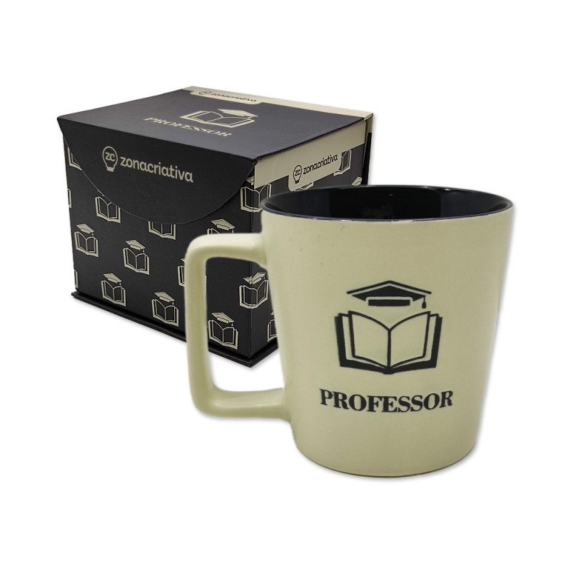 CANECA BUCK PROFISSÕES MODELO PROFESSOR 400ML REF: 10025502 CANECA BUCK PROFISSÕES MODELO PROFESSOR 400ML REF: 10025502