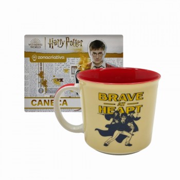 CANECA MODELO HOGWARTS EM CERÂMICA 350ML REF: 10025539