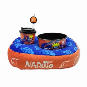 KIT ALMOFADA E BALDE DE PIPOCA NARUTO EM POLIÉSTER REF: 10065187 KIT ALMOFADA E BALDE DE PIPOCA NARUTO EM POLIÉSTER REF: 10065187