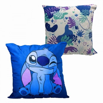ALMOFADA MODELO STITCH CUTE EM FIBRA DE POLIÉSTER REF: 10056199