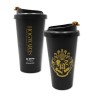 COPO VIAGEM MODELO HOGWARTS COM TAMPA EM PLÁSTICO 500ML REF: 10025589 COPO VIAGEM MODELO HOGWARTS COM TAMPA EM PLÁSTICO 500ML REF: 10025589