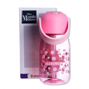 GARRAFA FLIP MODELO MINNIE EM PLÁSTICO 400ML REF: 10072887 GARRAFA FLIP MODELO MINNIE EM PLÁSTICO 400ML REF: 10072887