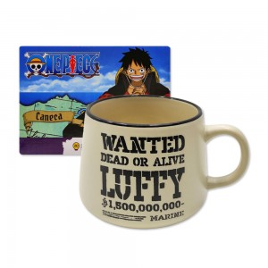 CANECA MOMA MODELO LUFFY EM CERÂMICA 500ML REF: 10025725 CANECA MOMA MODELO LUFFY EM CERÂMICA 500ML REF: 10025725