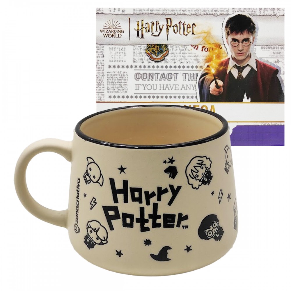 CANECA MOMA 500ML HARRY POTTER EM CERÂMICA REF: 10025727