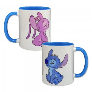 KIT 2 CANECAS POP MODELO MINHA METADE EM PORCELANA 350ML REF: 10025732 KIT 2 CANECAS POP MODELO MINHA METADE EM PORCELANA 350ML REF: 10025732