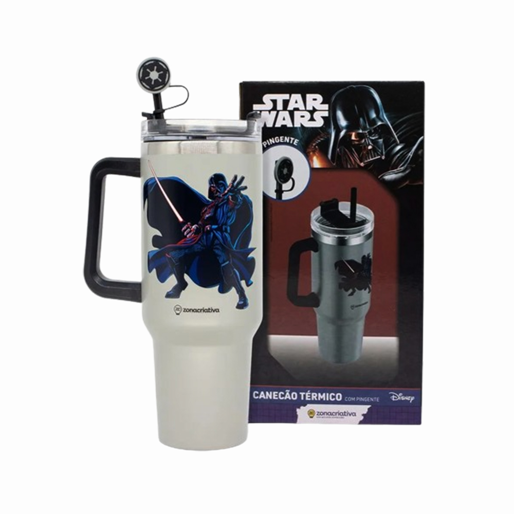 CANECÃO TÉRMICO TUMBLER MODELO STARWARS 1150ML REF: 10025745