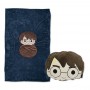 ALMOFADA 2 EM 1 MANTA COM ZÍPER MODELO HARRY POTTER REF: 10065246