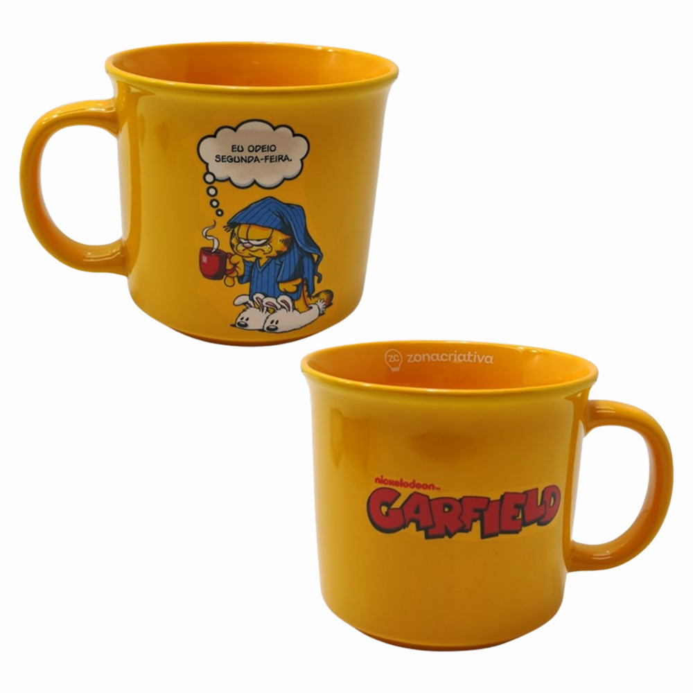 CANECA TOM MODELO GARFIELD EM CERÂMICA 350ML REF: 10025191