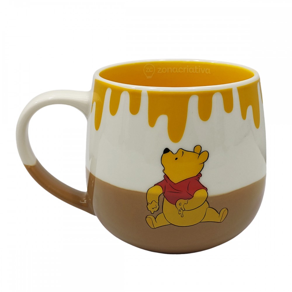 CANECA MAGGIE WINNIE THE POOH DE CERÂMICA 400ML REF: 10025761