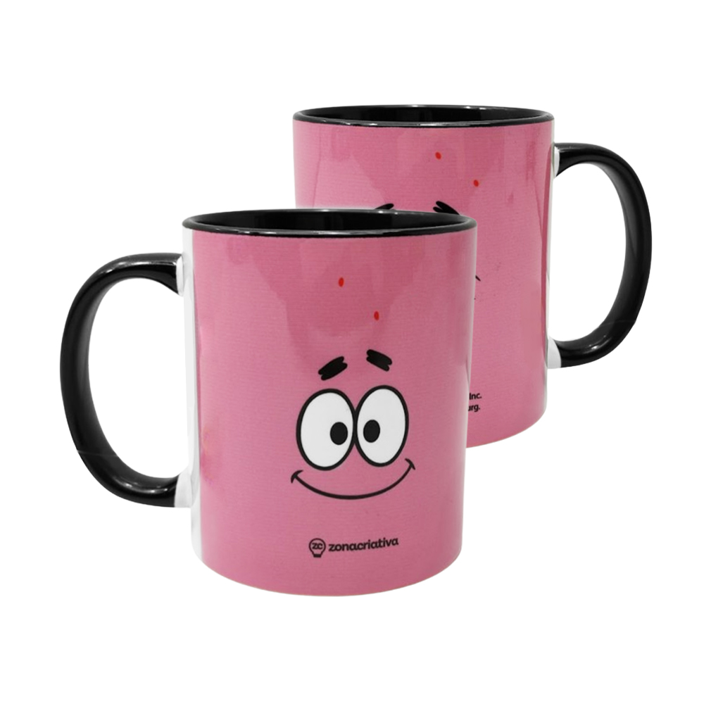 CANECA POP MODELO PATRICK EM CERÂMICA 350ML REF: 10025793