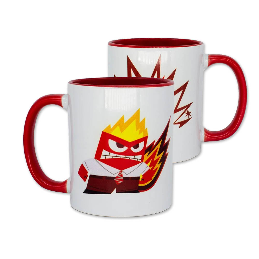 CANECA POP MODELO RAIVA EM CERÂMICA 350ML REF: 10025823