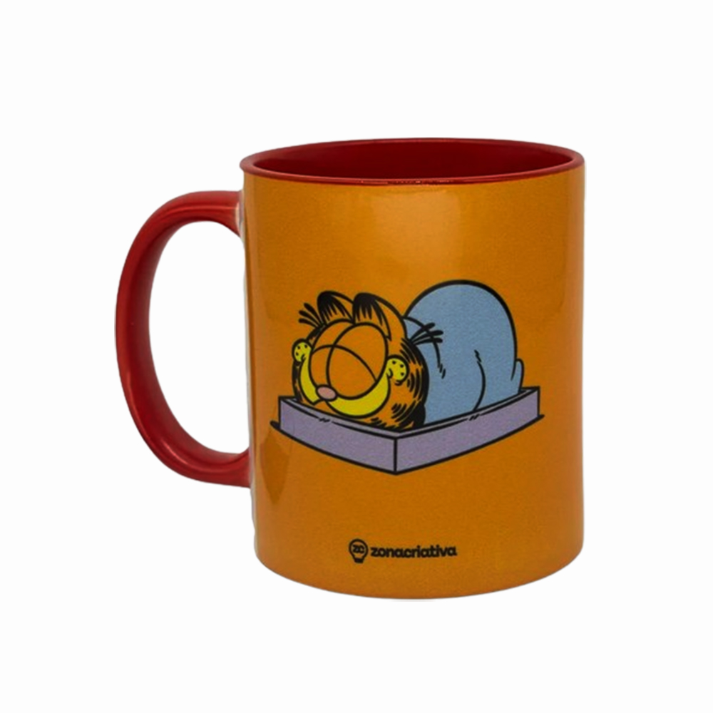 CANECA GARFIELD FIM DE SEMANA POP EM CERÂMICA 350ML REF: 10025812