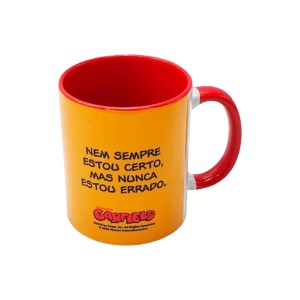CANECA POP 350ML GARFIELD ESTOU CERTO EM CERÂMICA REF: 10025814