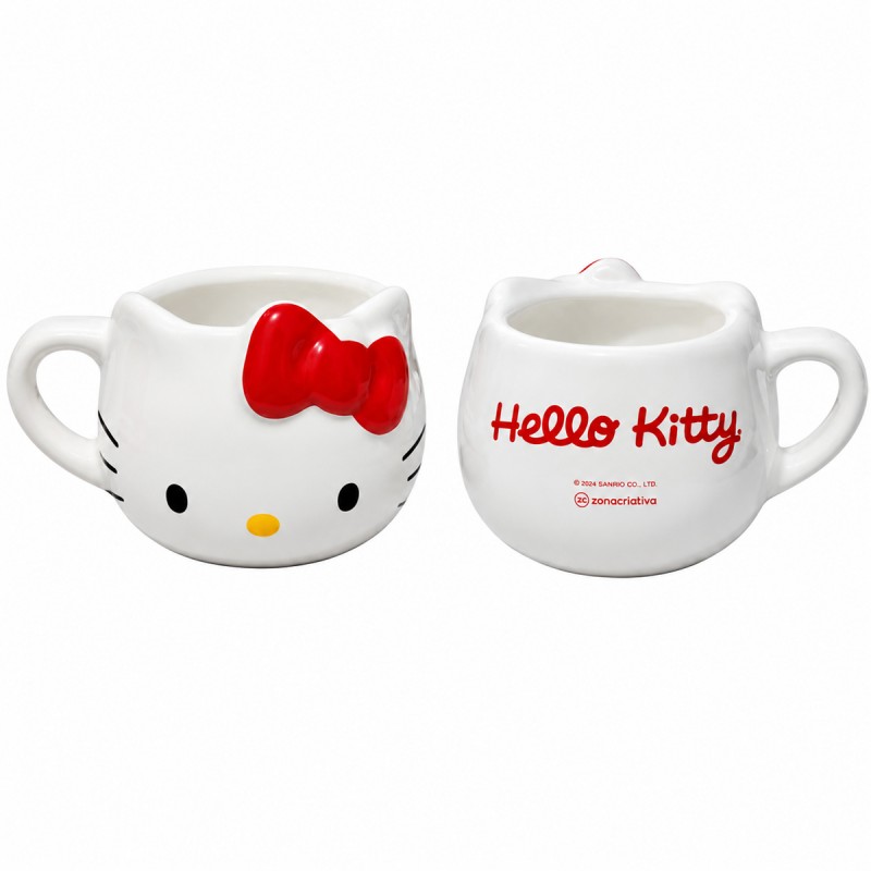 CANECA DECORATIVA MODELO HELLO KITTY DE CERÂMICA REF: 10083128