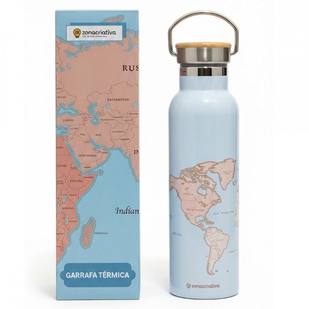 GARRAFA MAPA 600ML VIAGEM REF: 10073172
