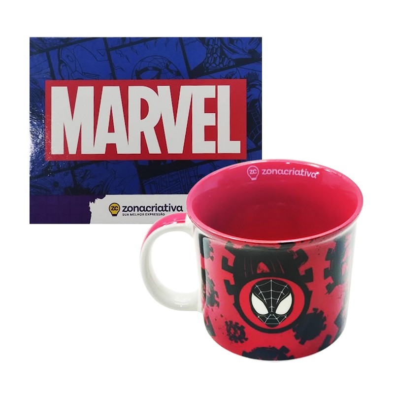 CANECA TOM MODELO SPIDERMAN 350ML REF: 10025907 CANECA TOM MODELO SPIDERMAN 350ML REF: 10025907