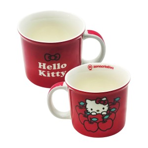 CANECA TOM MODELO HELLO KITT 350ML DE CERÂMICA REF: 10025910 CANECA TOM MODELO HELLO KITT 350ML DE CERÂMICA REF: 10025910