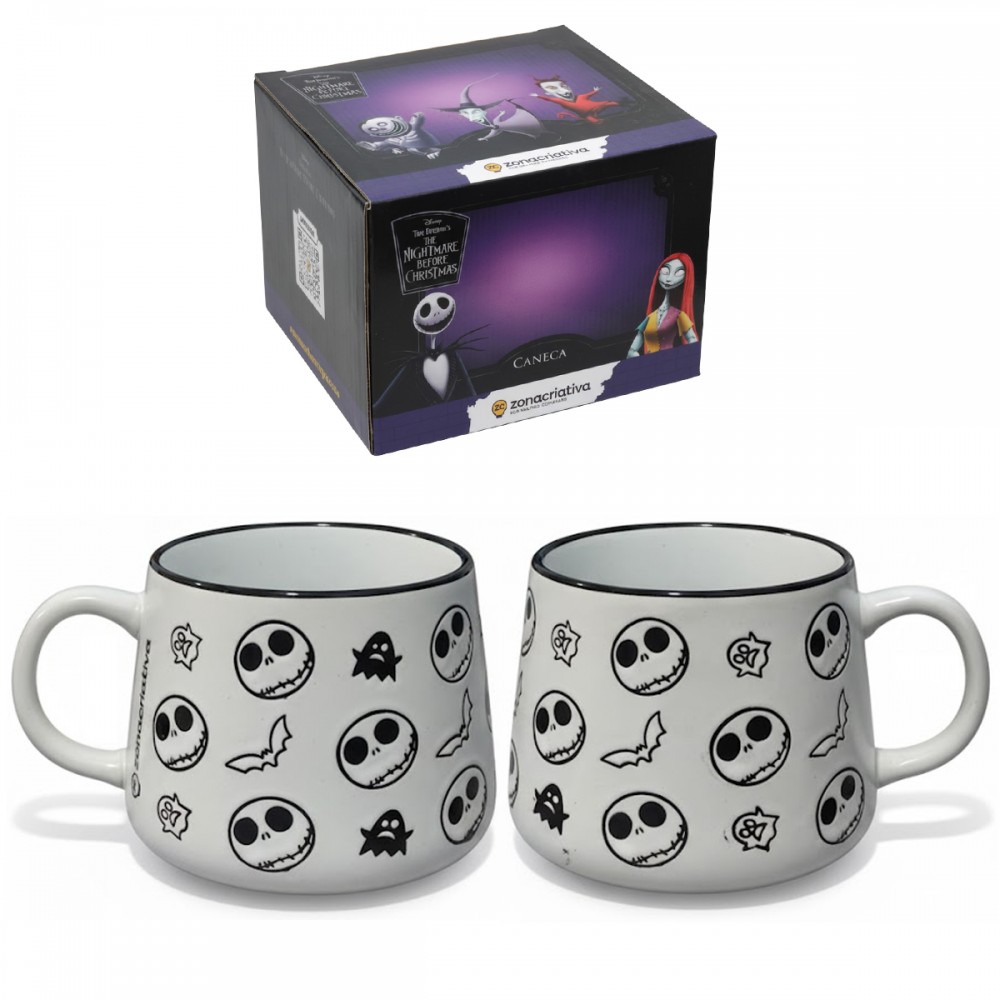 CANECA MOMA 500ML JACK SKELLINGTON DE CERÂMICA REF: 10025950