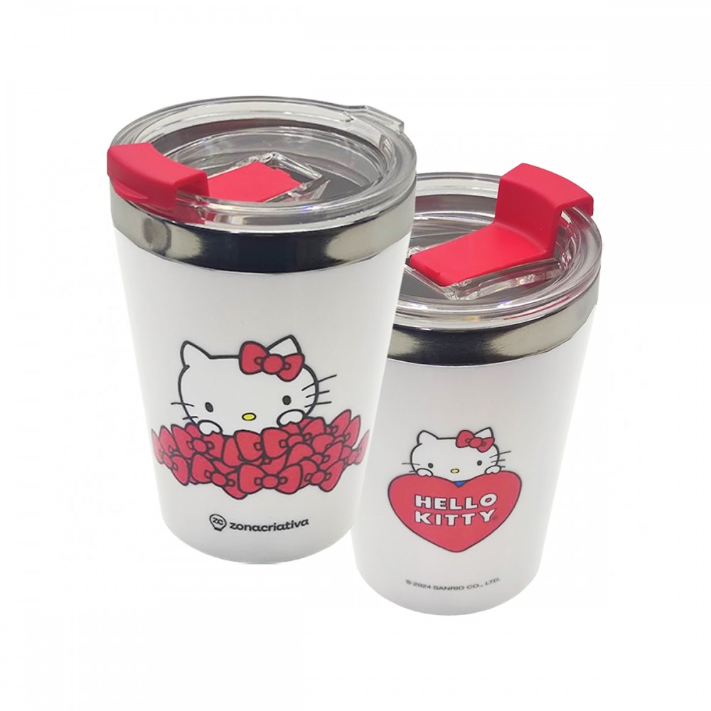 COPO VIAGEM SNAP MODELO HELLO KITTY CAPACIDADE 300ML REF: 10025962