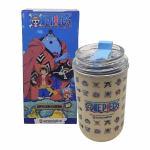 COPO NEO ONE PIECE COM CANUDO CAPACIDADE 300ML REF: 10026009
