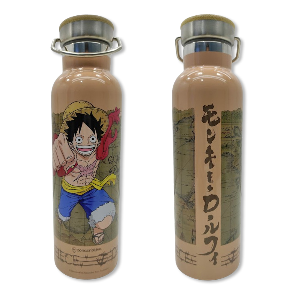 GARRAFA CAMP MODELO LUFFY EM INOX 600ML REF: 10073218