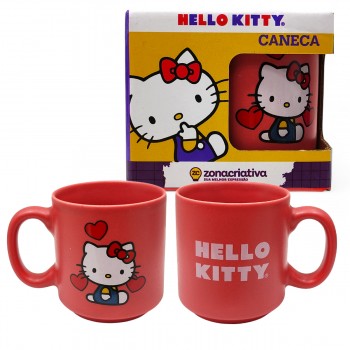 CANECA MINI TINA 100ML HELLO KITTY DE CERÂMICA REF: 10026098