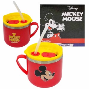 CANECA FLIP 250ML MODELO MICKEY MOUSE EM METAL E PLÁSTICO REF: 10026456 CANECA FLIP 250ML MODELO MICKEY MOUSE EM METAL E PLÁSTICO REF: 10026456