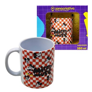 CANECA POP NEW GIFT MICKE 350ML EM CERÂMICA REF: 10026478