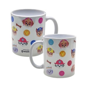 CANECA POP MODELO PATRULHA CANINA ROSTINHOS EM CERÂMICA 350ML REF: 10026480 CANECA POP MODELO PATRULHA CANINA ROSTINHOS EM CERÂMICA 350ML REF: 10026480