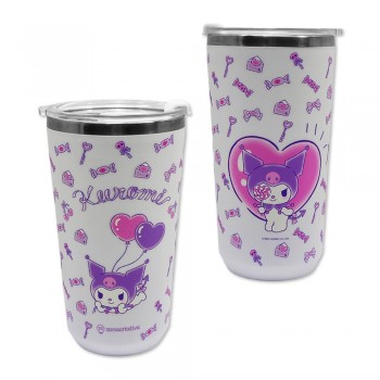COPO SKY NAC MODELO KUROMI EM INOX 500ML REF: 10026482