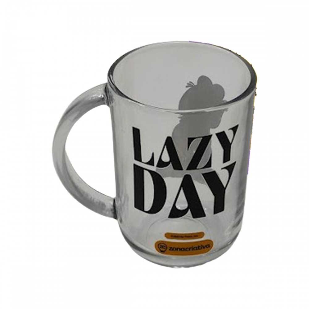 CANECA VERONA 300ML GARFIELD EM VIDRO REF: 10026531